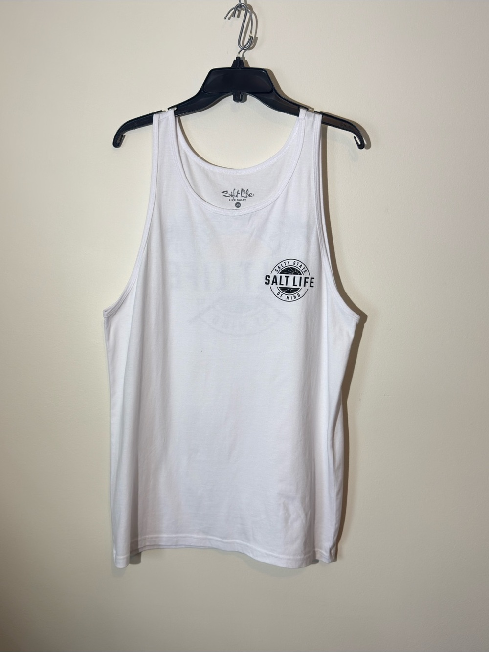Lrg White Men’s Logo Tank Top
